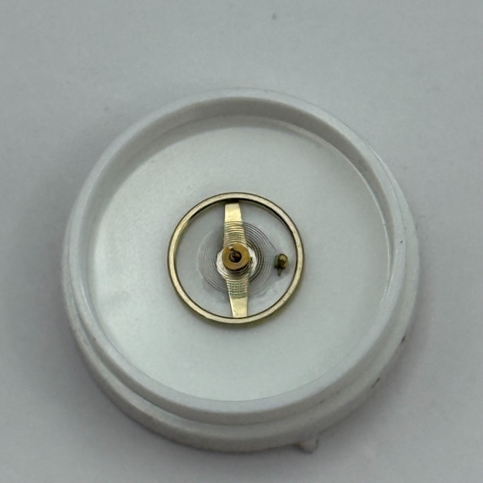 Ebosa 86 87 Balance Wheel Complete And Spring 8¾’’’ 1249 Watch Movement Parts 