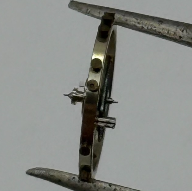 AS 984 Balance Wheel Complete And Spring 10 1/2''' 30 M Watch Movement Parts NOS