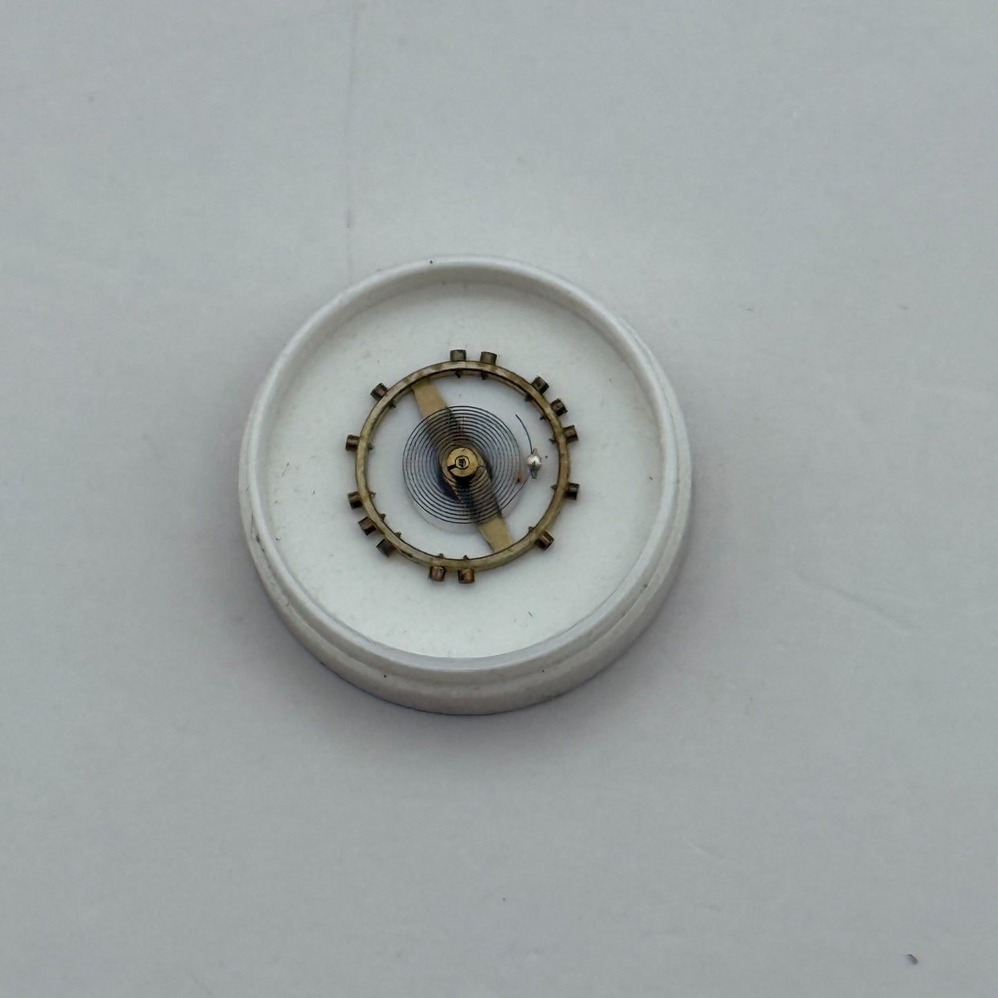 FHF 150 Balance Wheel Complete And Spring 10 1/2’’’ Watch Movement Parts NOS