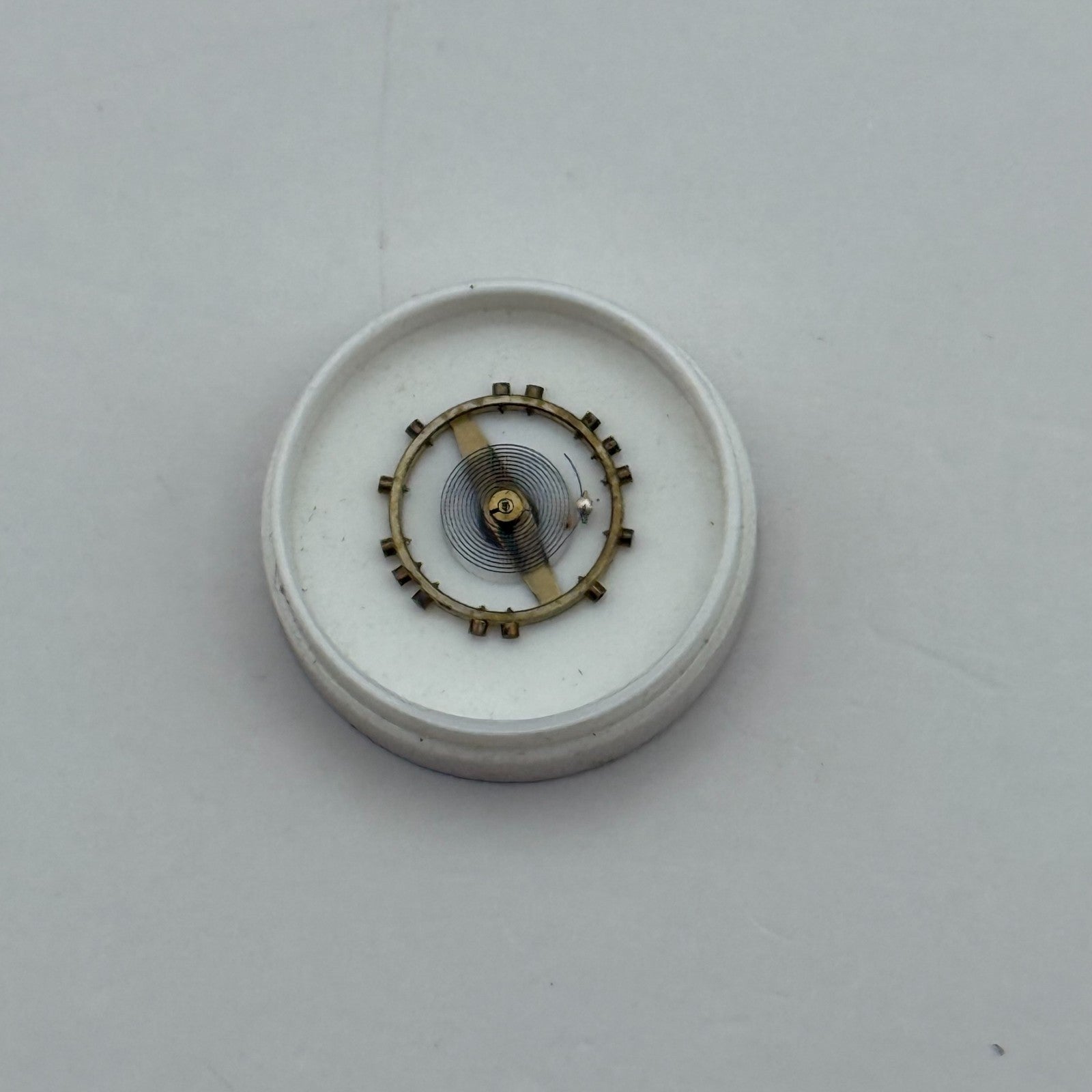 FHF 150 Balance Wheel Complete And Spring 10 1/2’’’ Watch Movement Parts NOS