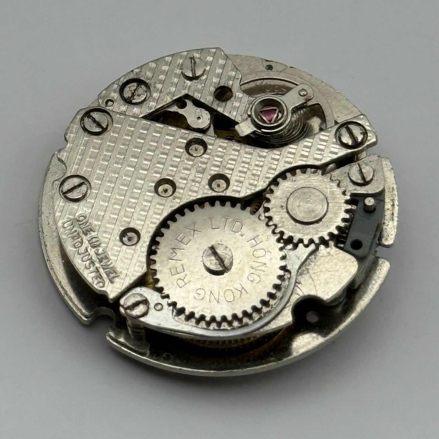 Parrenin 264D Watch Movement Remex Hong Kong Manual Wind Vintage Parts 27mm