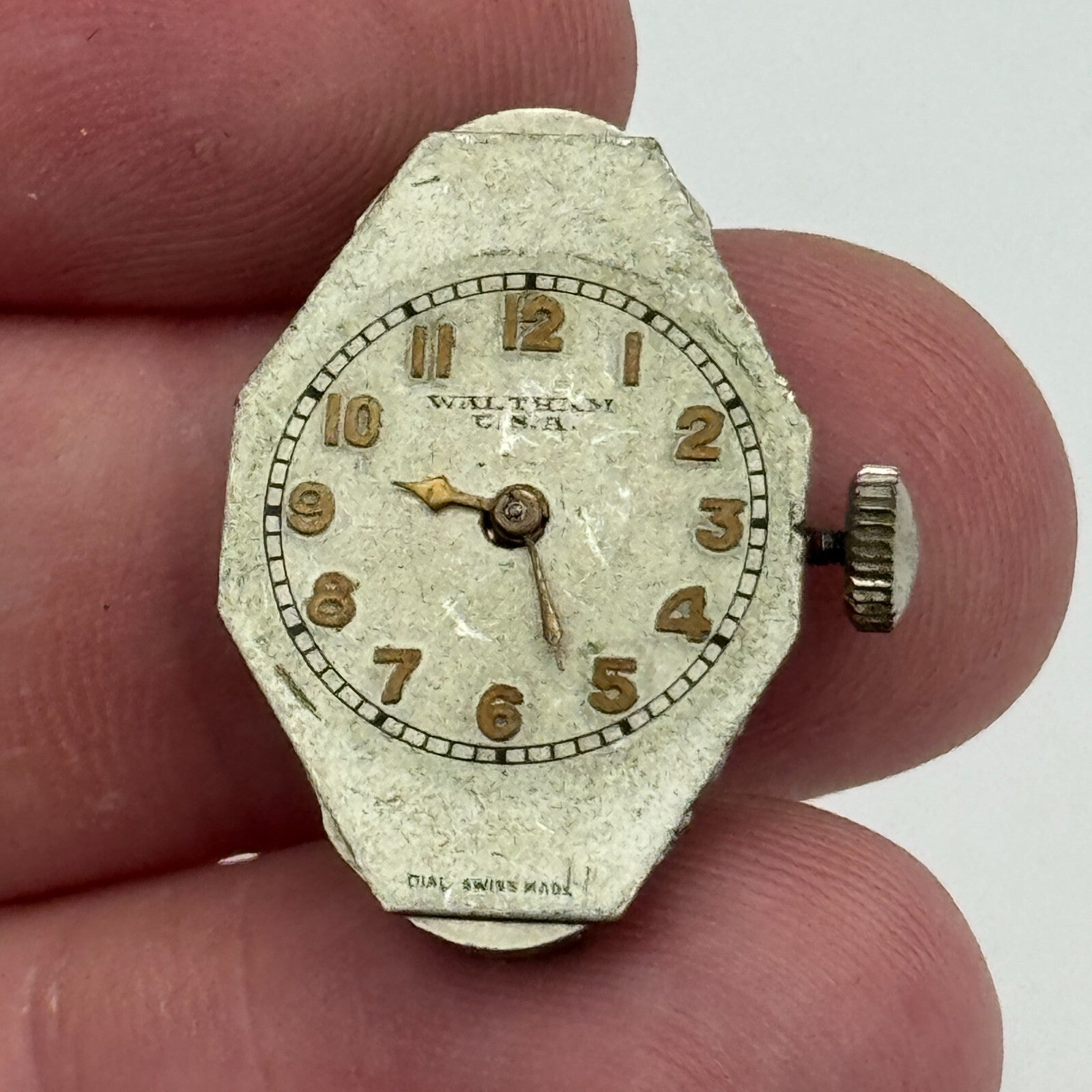 6.5L Waltham Grade No. 659 Model L-6.5 American Watch Movement PARTS SPARE