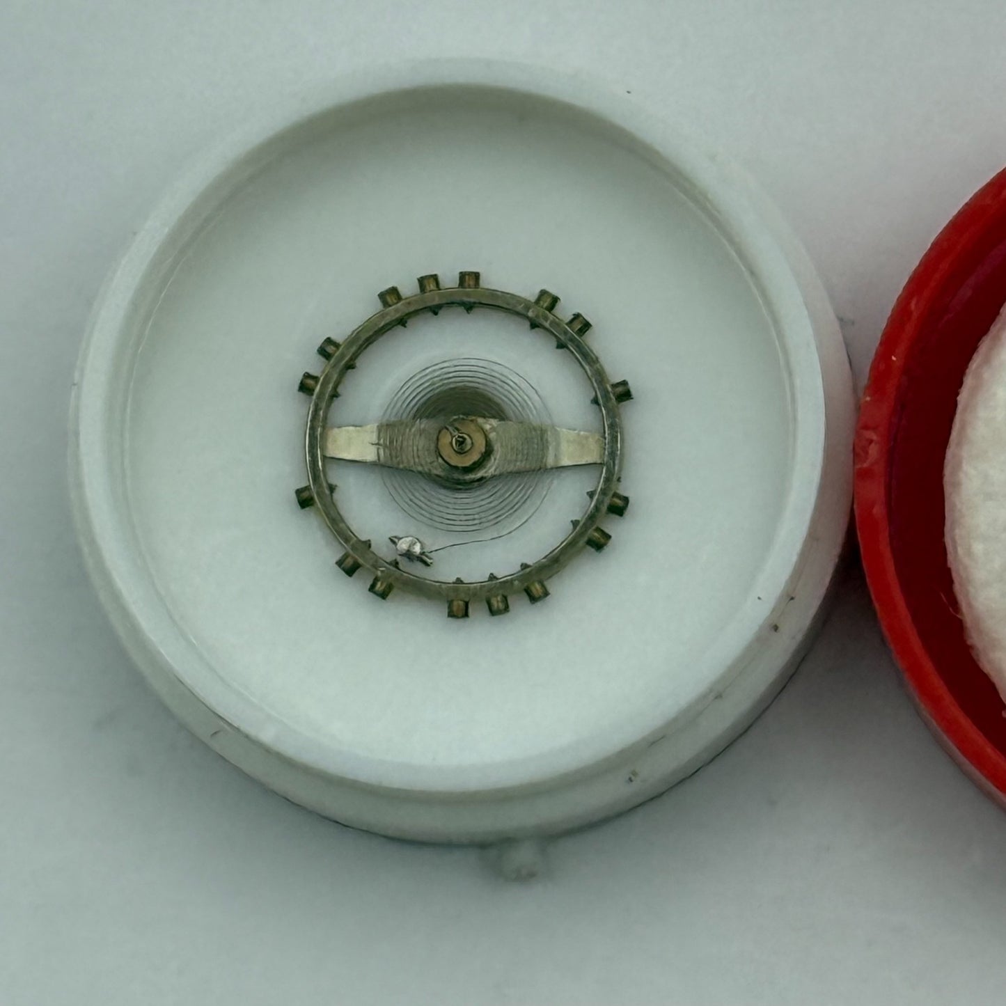 AS 1240 Balance Wheel Complete And Spring 8 3/4''' 49 M Watch Movement Parts NOS