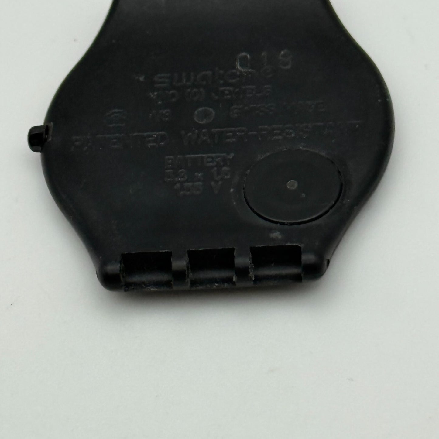 33mm Vintage 1999 Swatch SFB107G Noir De T Metal Watch UNTESTED PARTS REPAIR