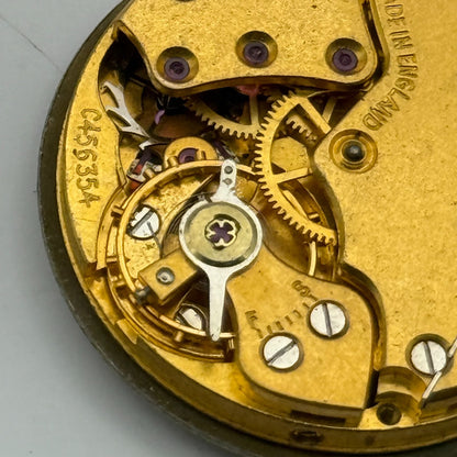 Smiths De Luxe C456354 Watch Movement Manual Wind Vintage Parts Repair 28.8mm