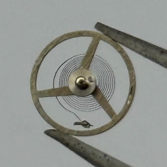 AS 1677 Balance Wheel Complete And Spring Inca 1224 M Watch Movement Parts NOS
