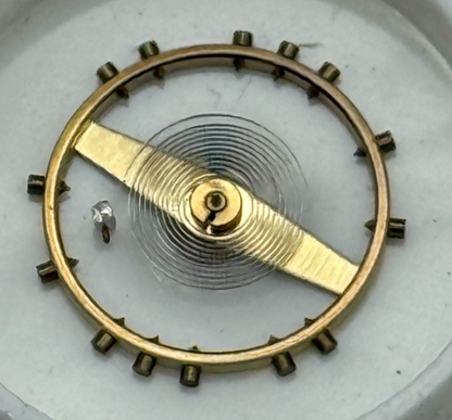 ETA 2390 2401 Balance Wheel Complete And Spring 616 M Watch Movement Parts 