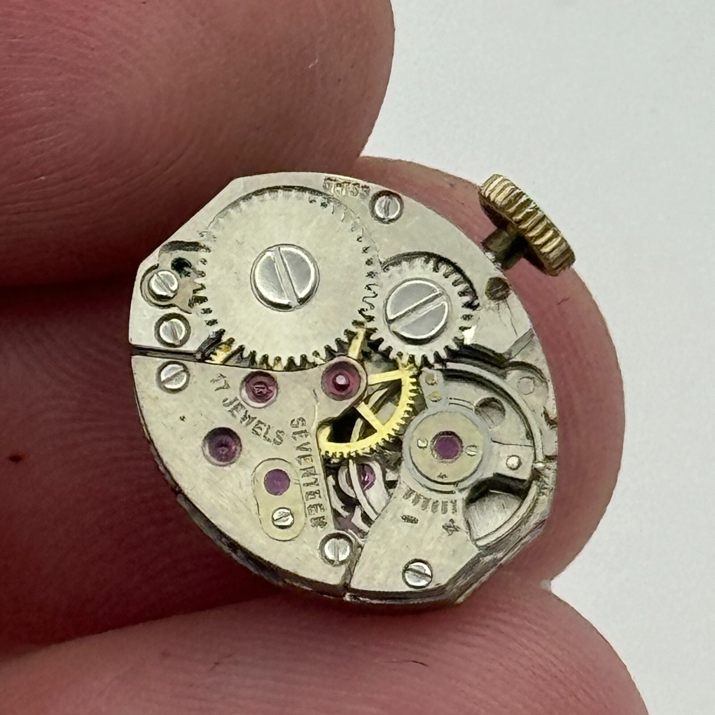 13mm Ladies Corvette AS 1677 A Schild Manual Wind Swiss Watch Movement PARTS