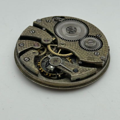 43mm Oreba Swiss Made Vintage Pocket Watch Movement PARTS SPARES REPAIR