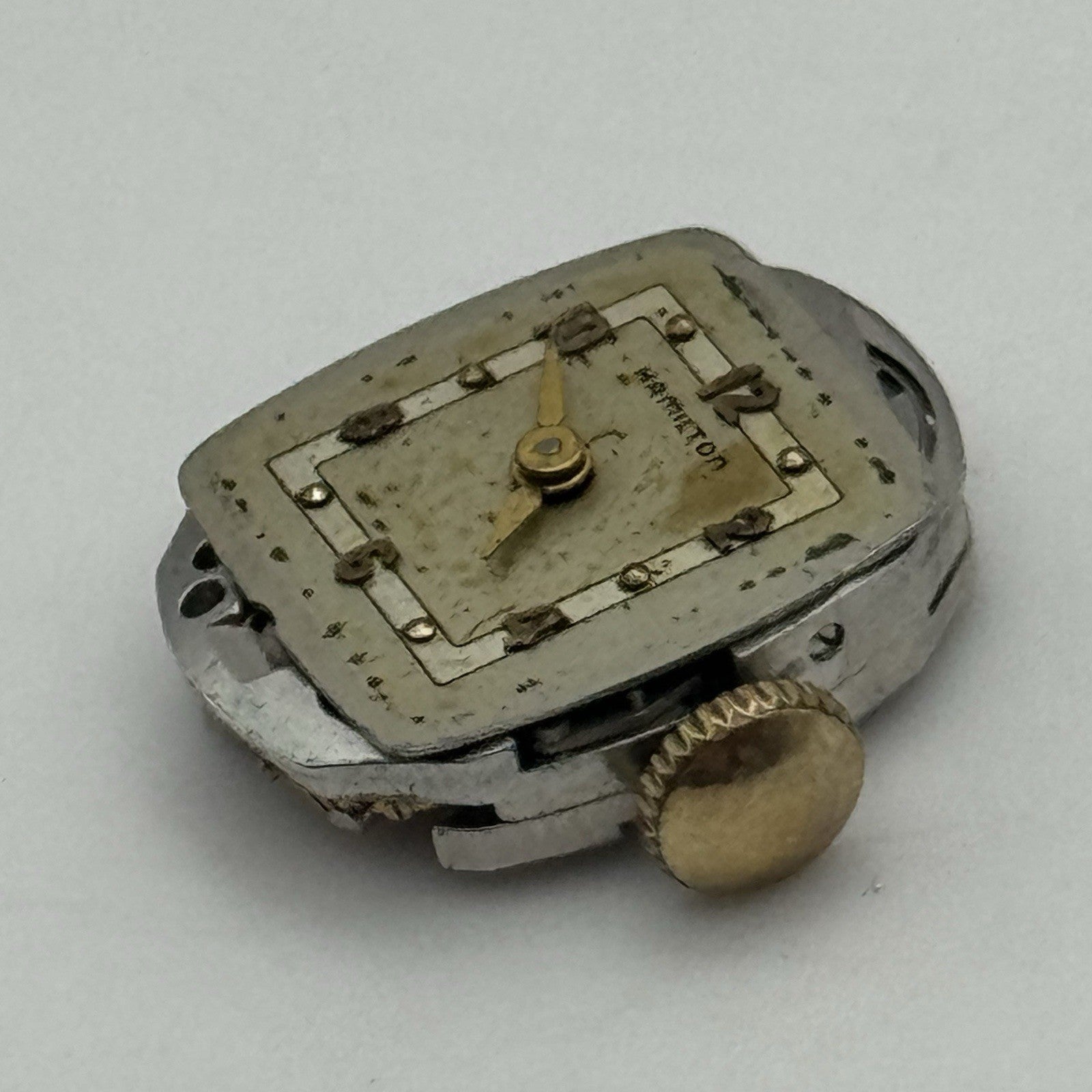 12.9mm Ladies Running Hamilton 756 Manual Wind 17 Jewels Watch Movement PARTS