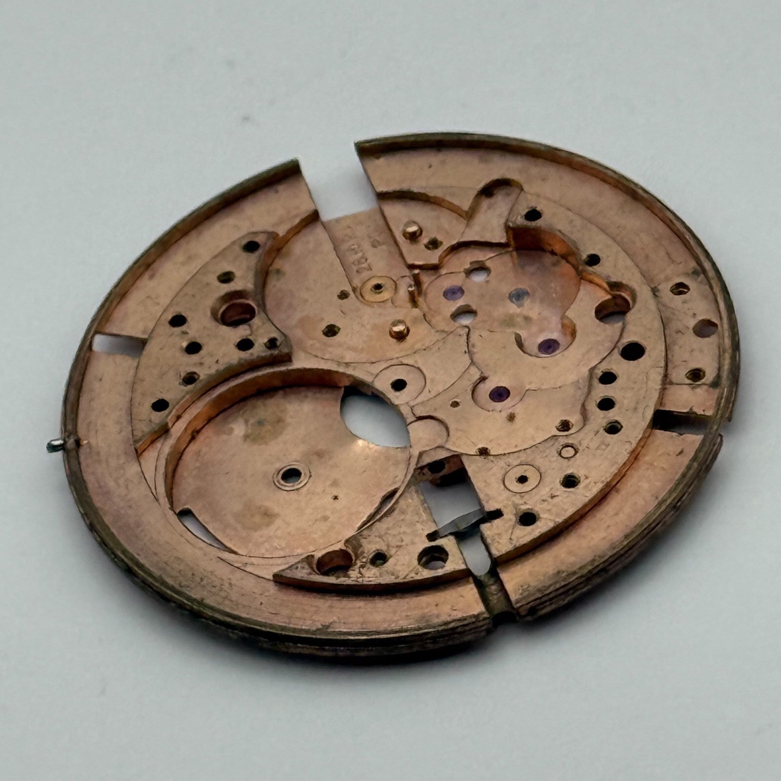 Omega 28.10 RA P.C Incomplete Watch Movement Men’s Vintage Swiss Parts 28.4mm