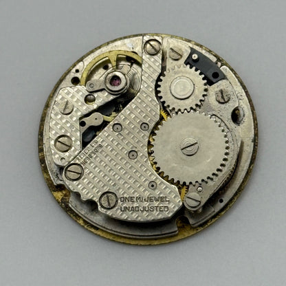 Kronotron Parrenin 2640D Watch Movement Manual Wind Vintage For Parts Or Repair