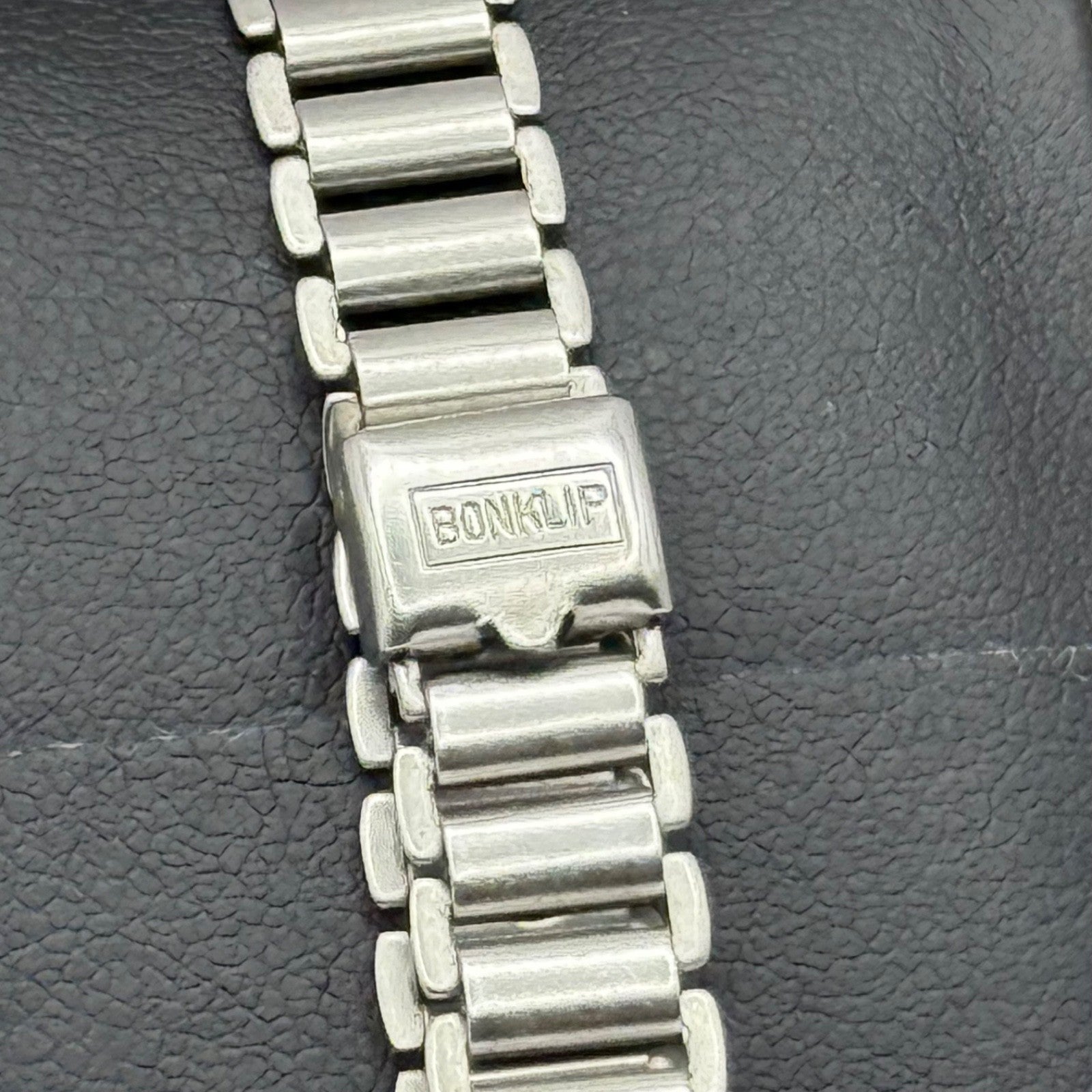 23mm Vintage Timex Cinderella Bonklip Bracelet Manual Wind Watch PARTS / REPAIR