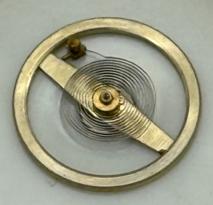 Amida 562 Balance Wheel Complete And Spring  8¾’’’ 874 Watch Movement Parts NOS