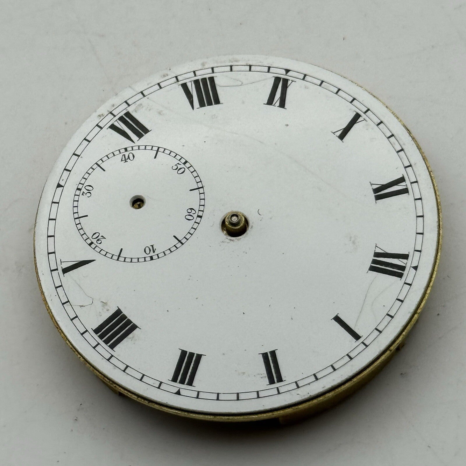 43mm Manual Wind Interesting Vertex Pocket Watch Movement Dial FOR PARTS