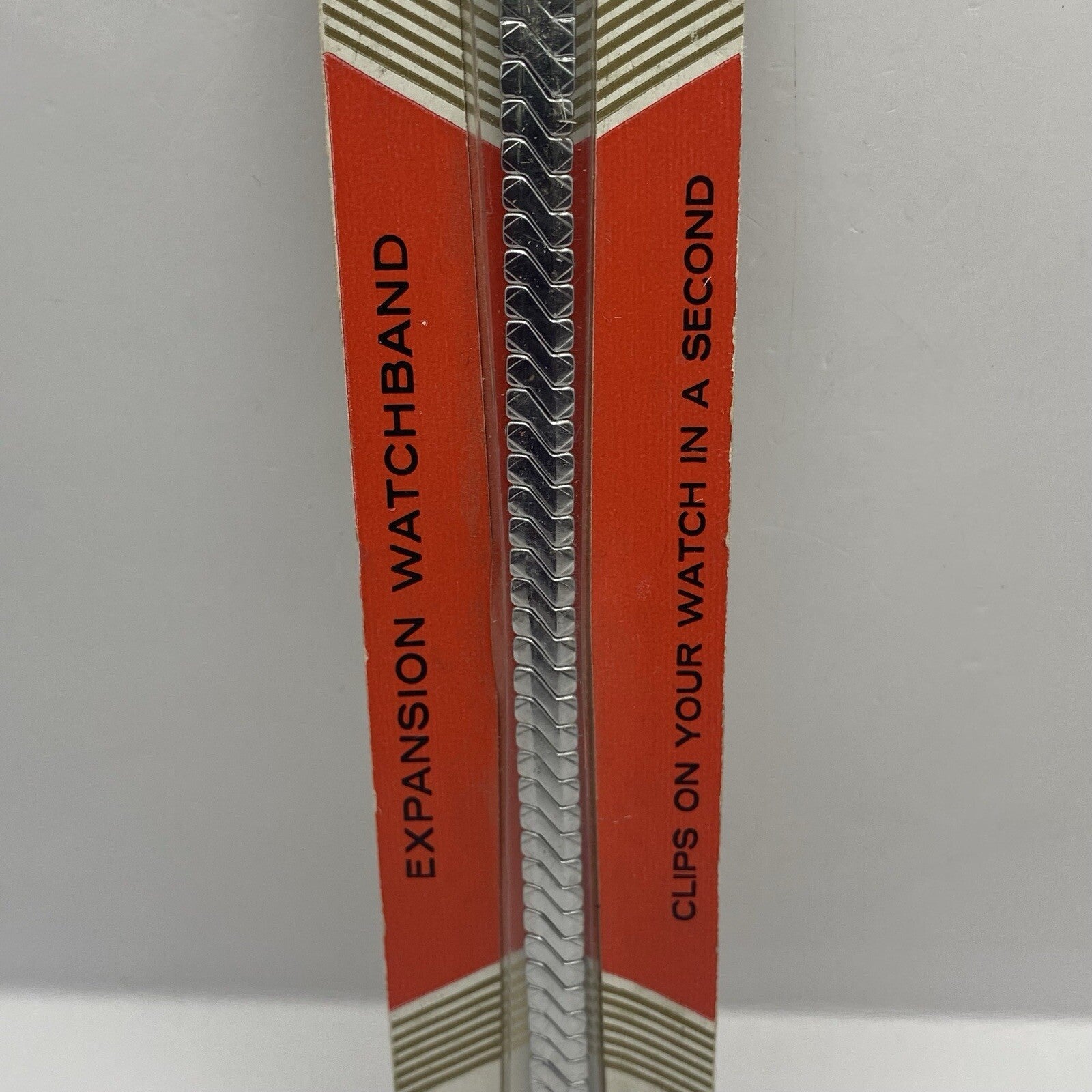 13.5cm Brand New NOS Vintage Star-Line Expansion Watch Band Clip Fast English