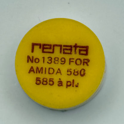 Amida 580, 585 Balance Wheel Complete And Spring a pl. 1389 Watch Movement Parts