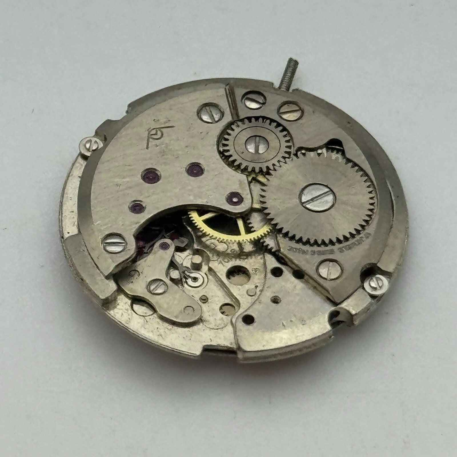 25.9mm Peseux 7056 Swiss Manual Wind 17 Jewels Watch Movement PARTS REPAIR SPARE