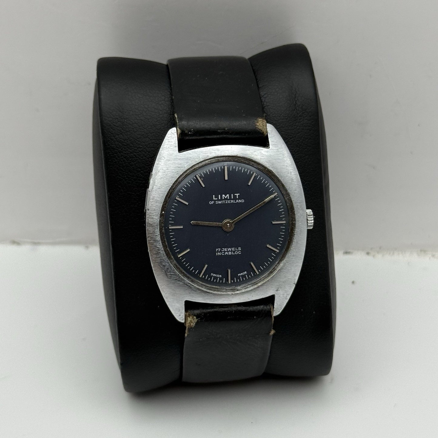 32mm Vintage Mens Limit FHF ST 69-21 Swiss Manual Wind Watch PARTS REPAIR