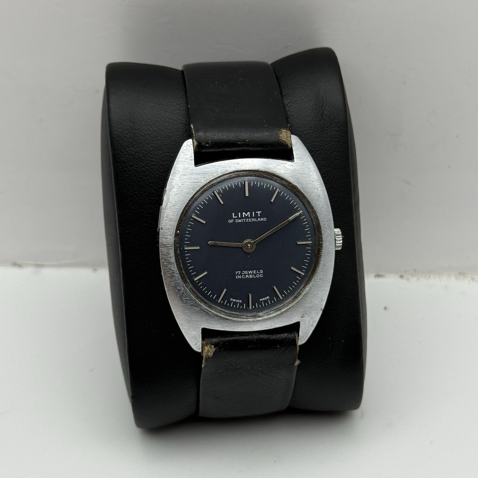 32mm Vintage Mens Limit FHF ST 69-21 Swiss Manual Wind Watch PARTS REPAIR