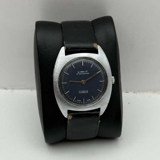 32mm Vintage Mens Limit FHF ST 69-21 Swiss Manual Wind Watch PARTS REPAIR