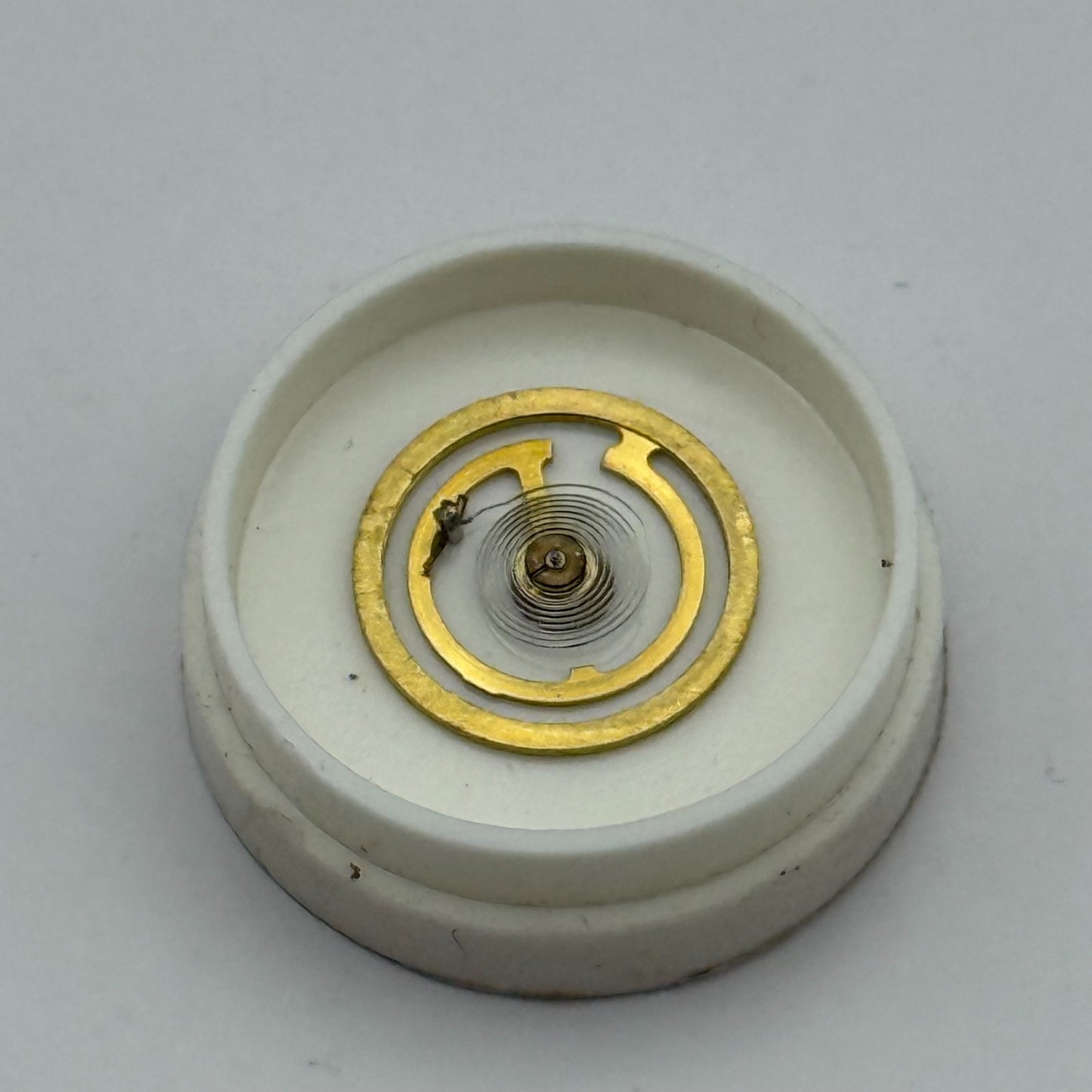 EB 8021 Balance Wheel Complete And Spring  10½’’’ 1253 Watch Movement Parts NOS