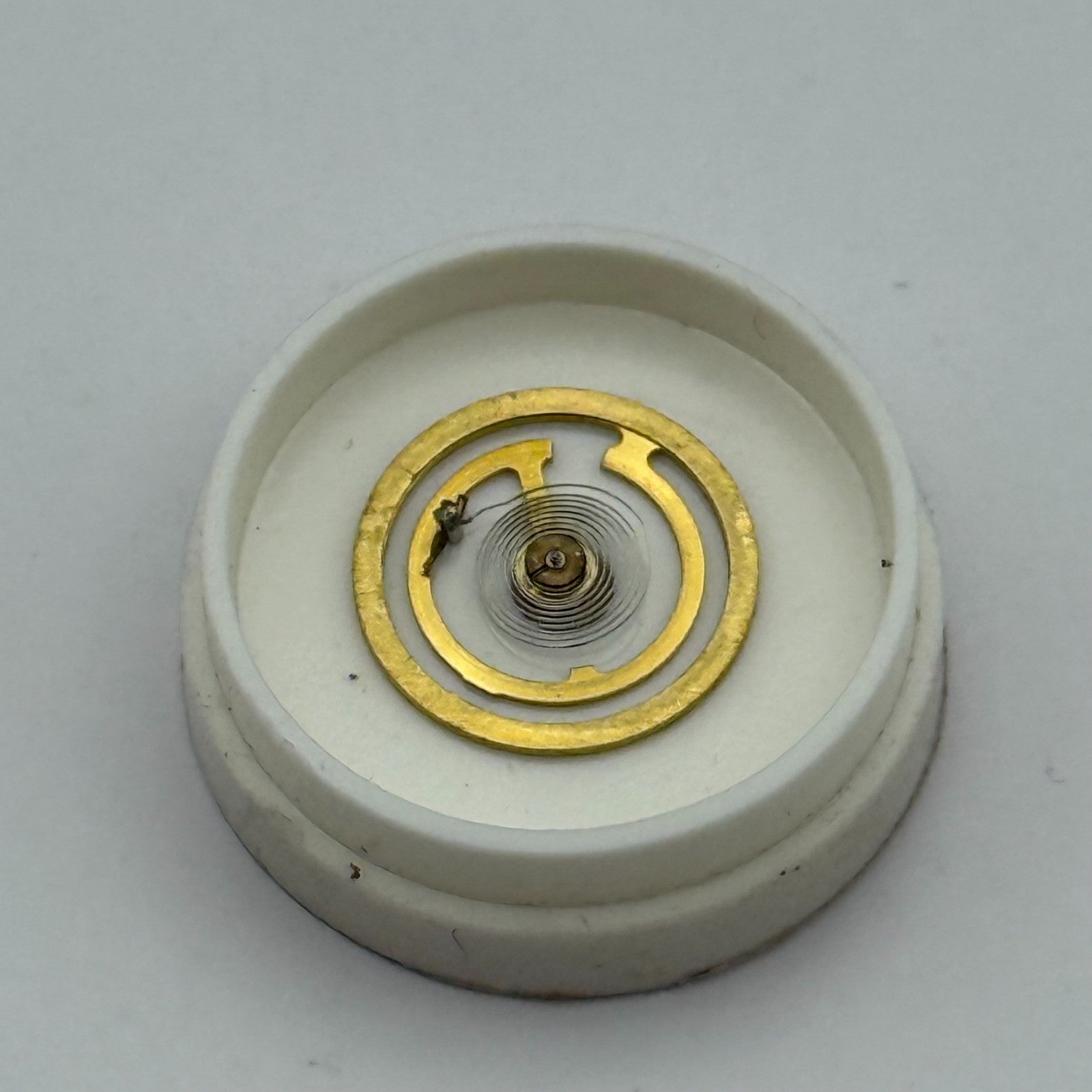 EB 8021 Balance Wheel Complete And Spring  10½’’’ 1253 Watch Movement Parts NOS