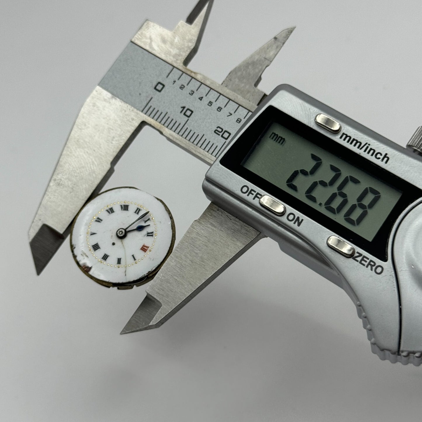 22.6mm Stauffer S S & Co Manual Wind Trench Watch Movement Swiss Vintage PARTS