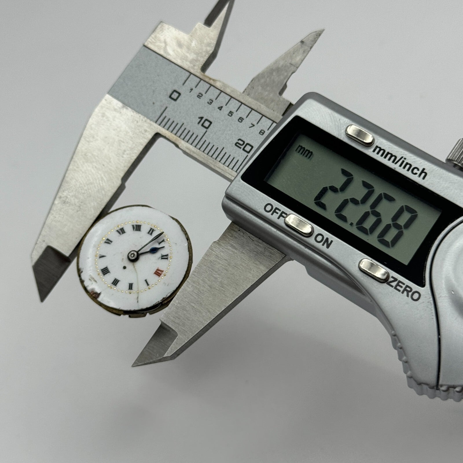 22.6mm Stauffer S S & Co Manual Wind Trench Watch Movement Swiss Vintage PARTS