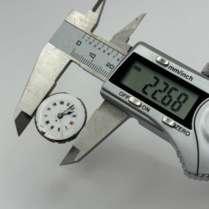 22.6mm Stauffer S S & Co Manual Wind Trench Watch Movement Swiss Vintage PARTS