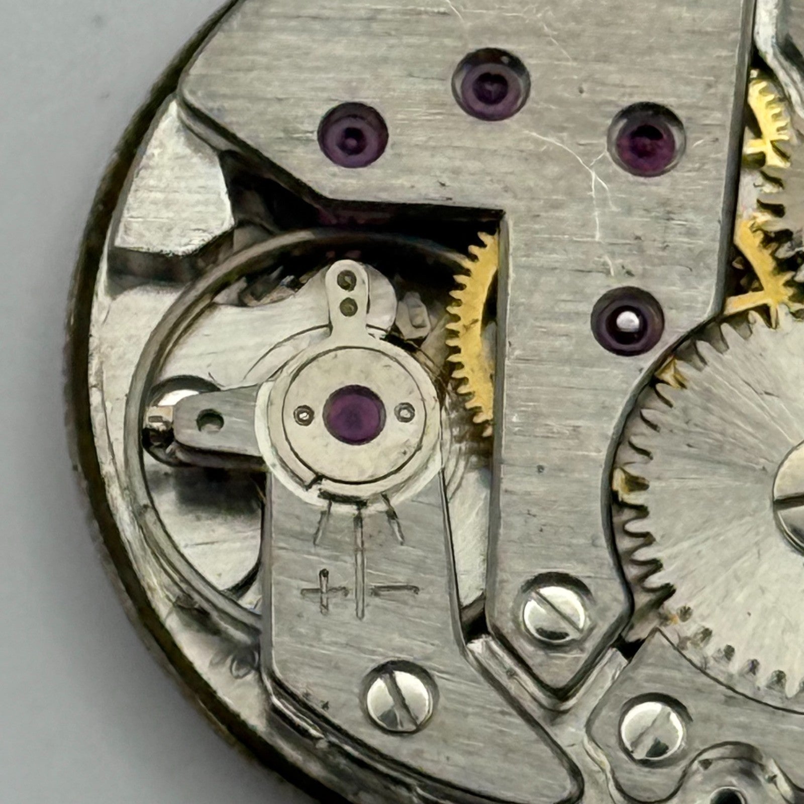 FHF 70 Watch Movement H Samuel Manual Wind Vintage Swiss Parts Repair 23.4mm