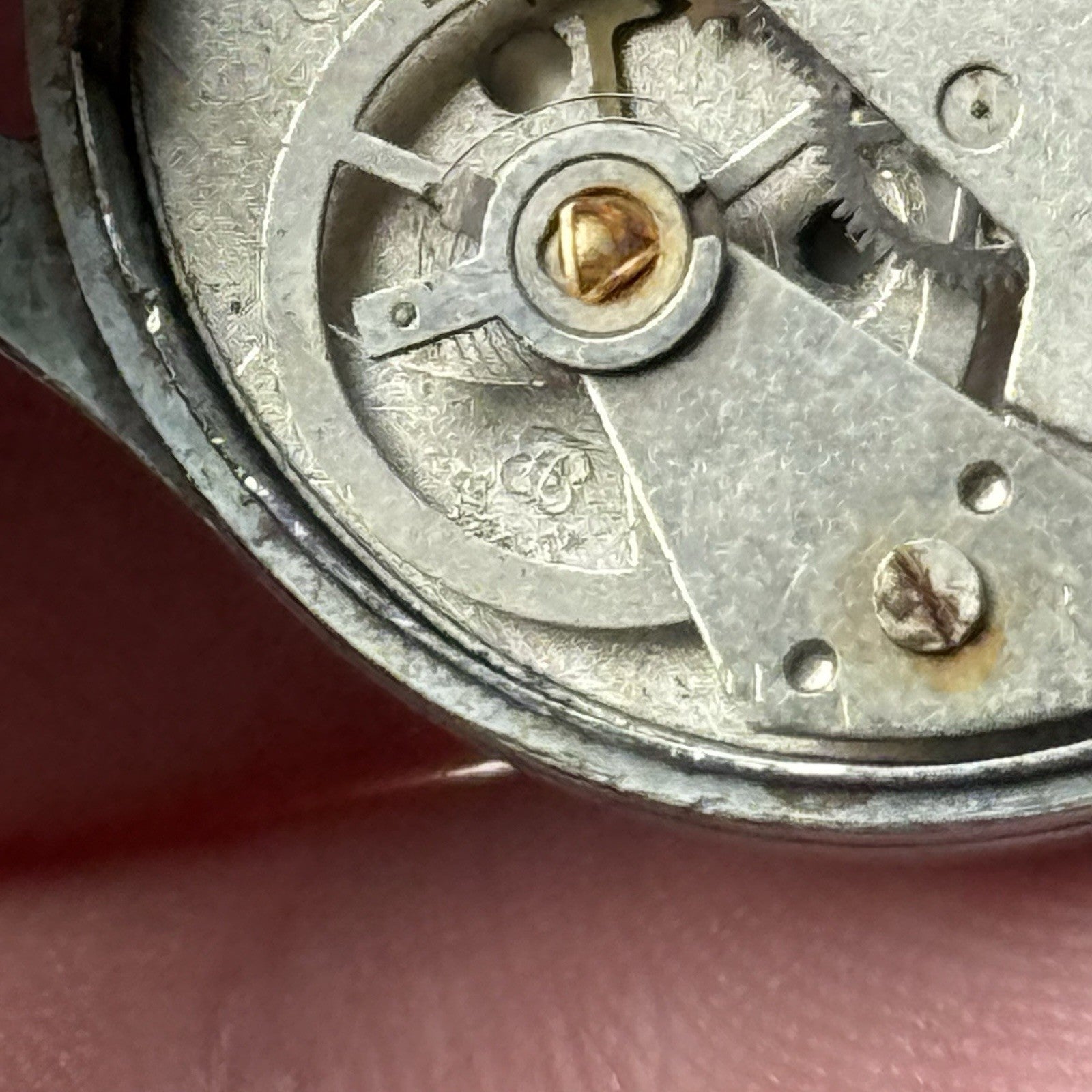 25mm Emes Germany EB 8481-74 Vintage Swiss Manual Wind Watch PARTS / REPAIR