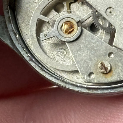 25mm Emes Germany EB 8481-74 Vintage Swiss Manual Wind Watch PARTS / REPAIR