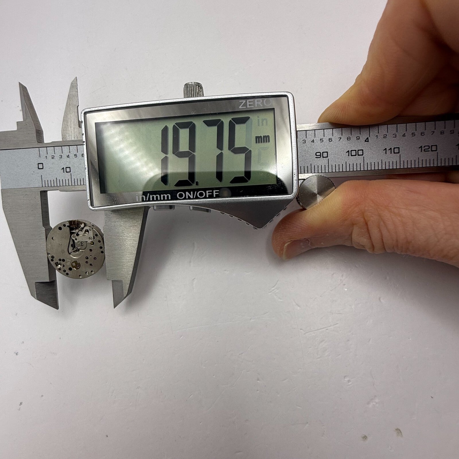 19.7mm Vintage AS 970 Swiss 17 Jewels Manual Wind Watch Movement PARTS REPAIR