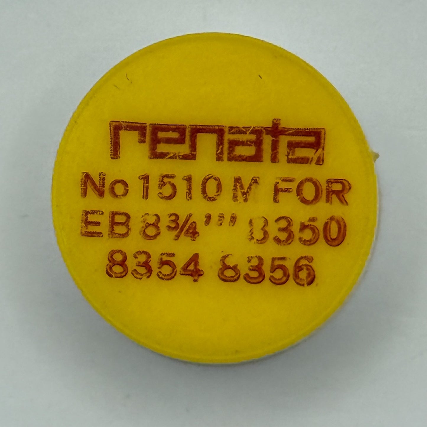 EB 8350 8354 8356 Balance Wheel Complete And Spring 8¾’’’ Watch Movement Parts