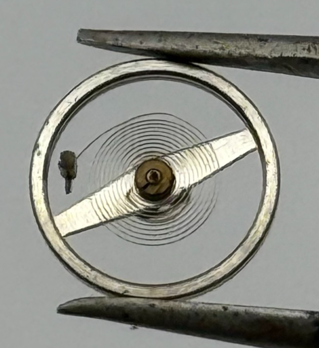 Oris 440 Balance Wheel Complete And Spring 6¾-8’’’ 974 M Watch Movement Parts 