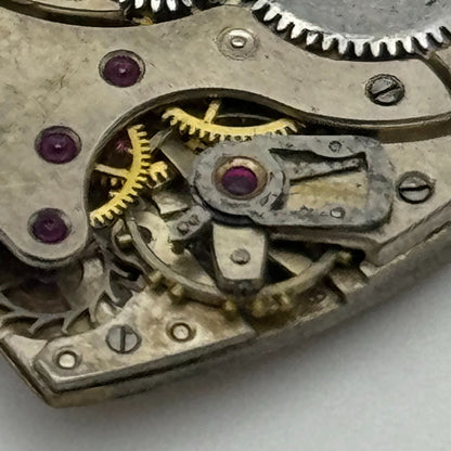 19.2mm Rotary Peseux Tank Watch Movement 15 Jewels Manual Wind 1930s Swiss PARTS
