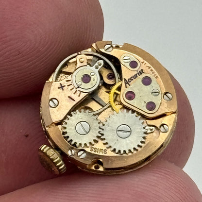 15.5mm ETA 2412 Accurist Manual Wind Ladies Watch Movement Swiss Vintage PARTS