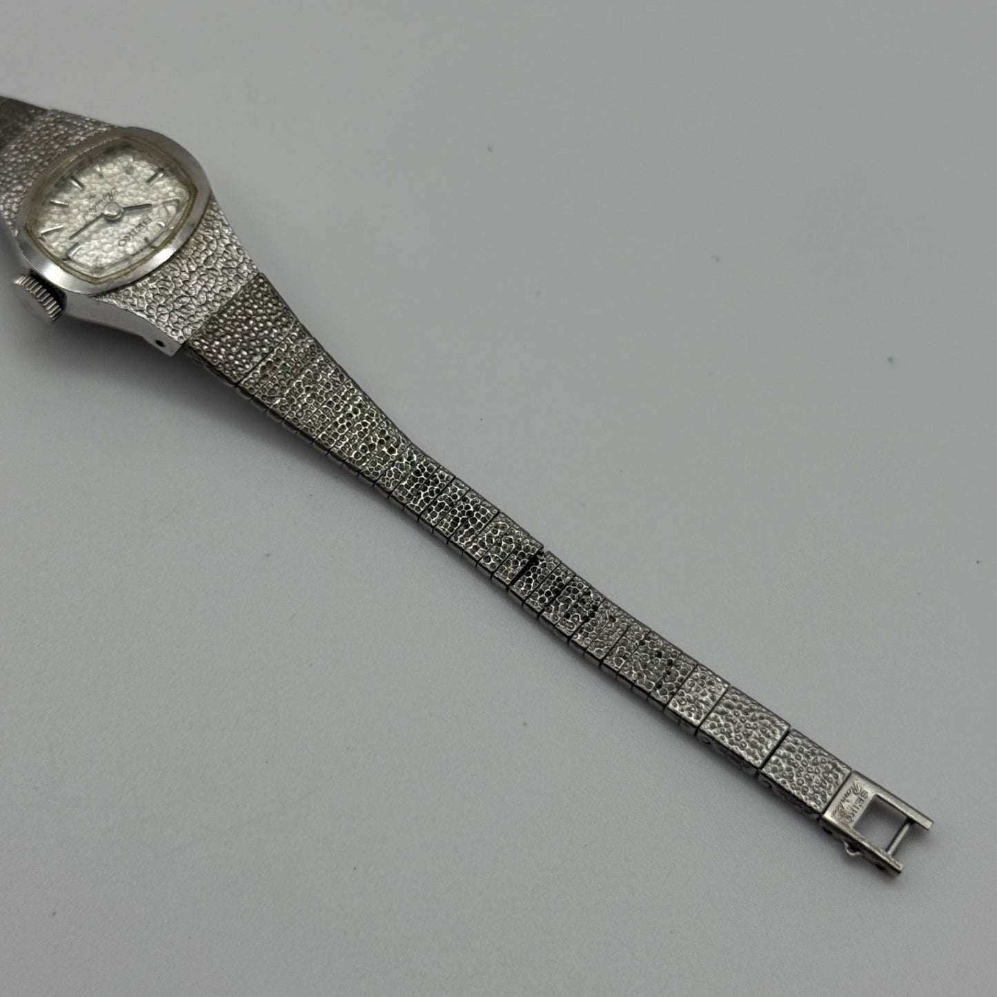 Vintage Seiko Rainbow Watch Mechanical Japan Ladies 11-3430 Stainless Working