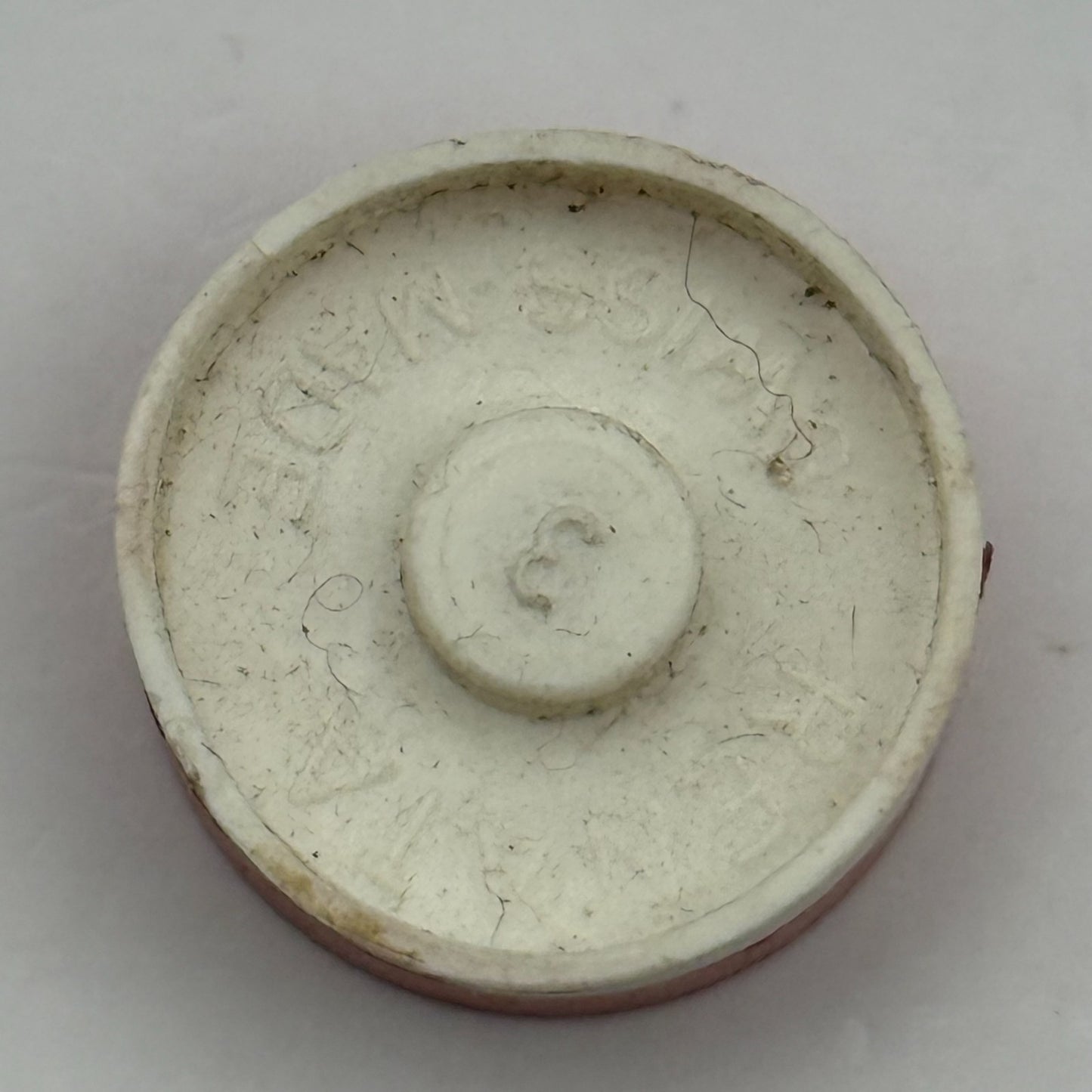 ETA 2487 Balance Wheel Complete And Spring  Ord + Inca 1269 M Watch Parts NOS