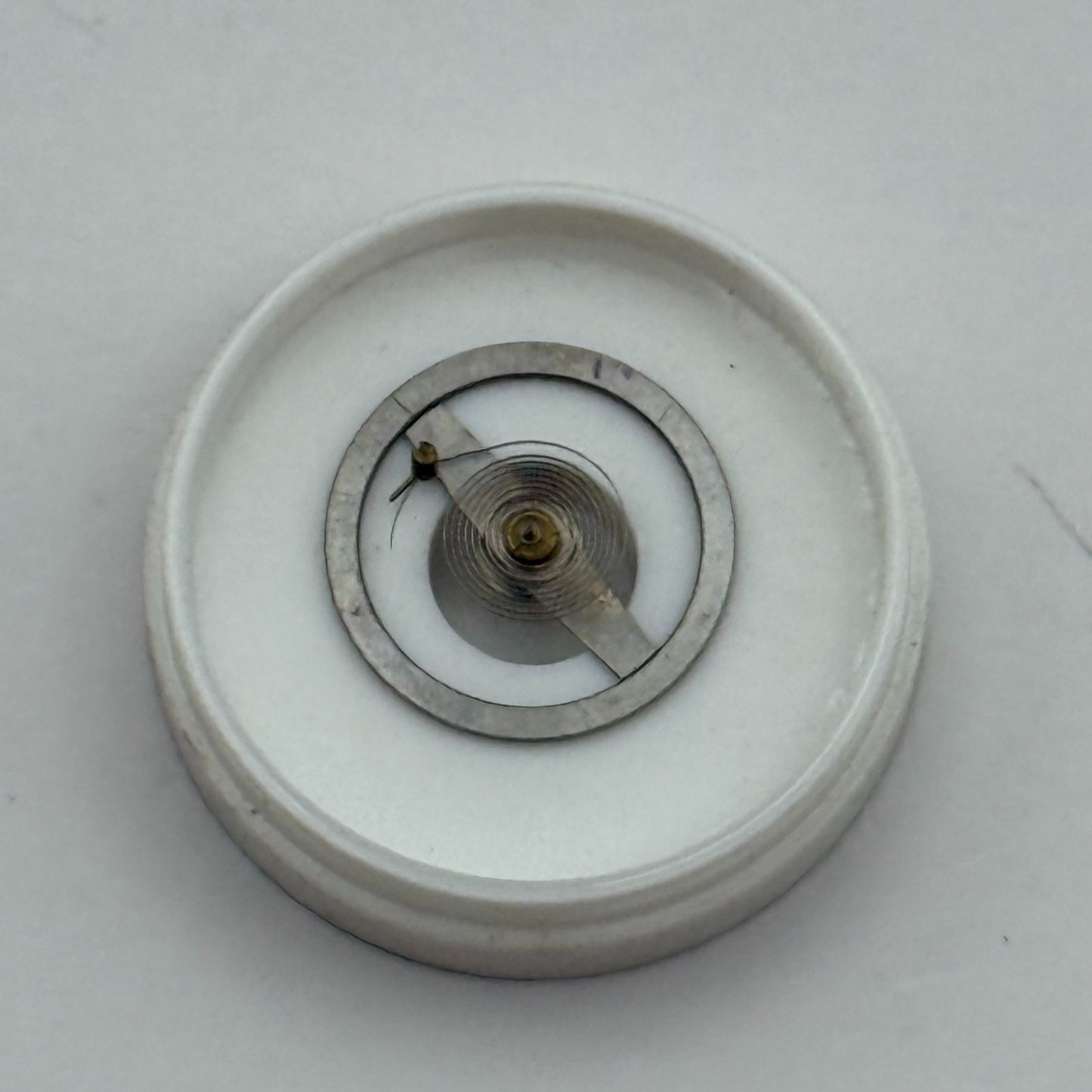 Brac 107 Balance Wheel Complete And Spring 10 1/2’’’ 705 Watch Movement Parts