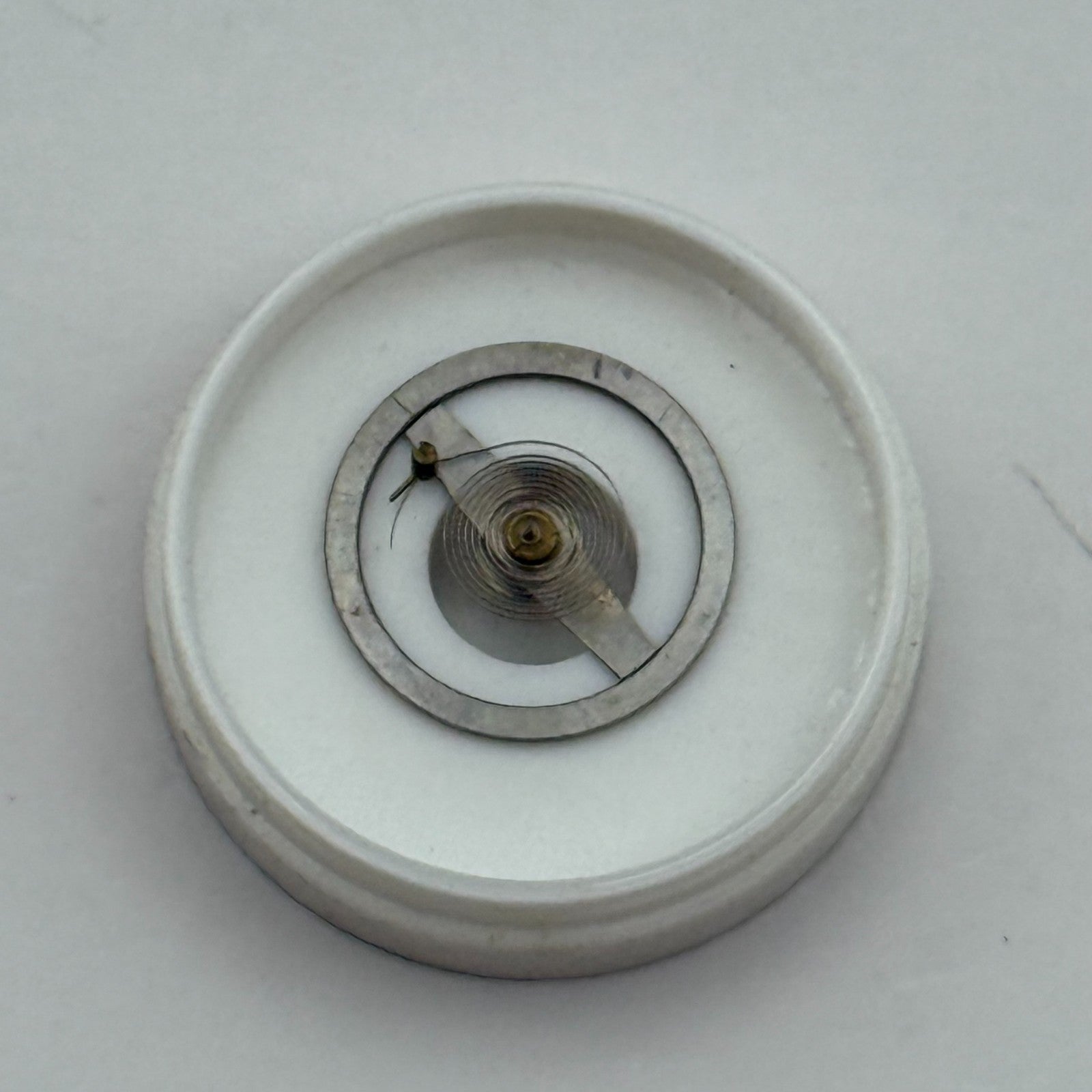 Brac 107 Balance Wheel Complete And Spring 10 1/2’’’ 705 Watch Movement Parts