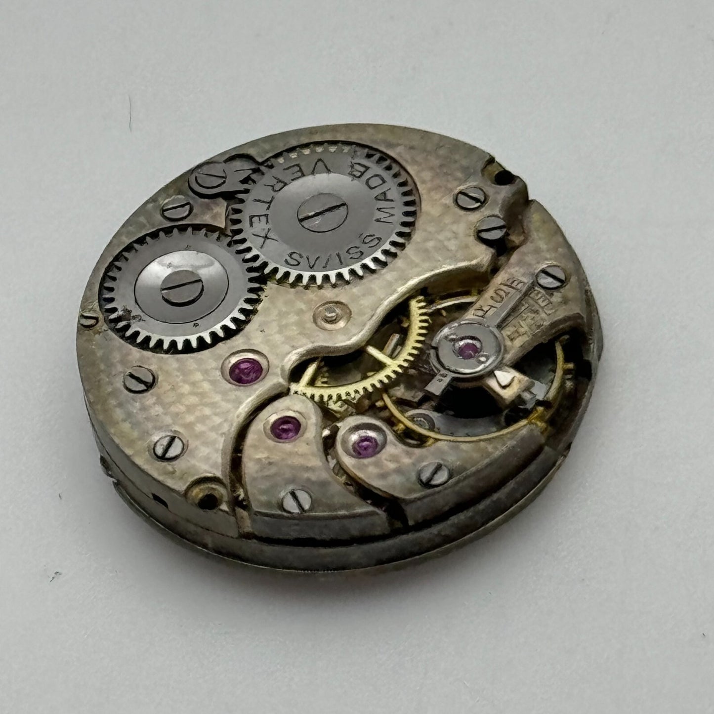 22mm High Grade Vertex Trench  Watch Movement Manual Wind Swiss Vintage PARTS