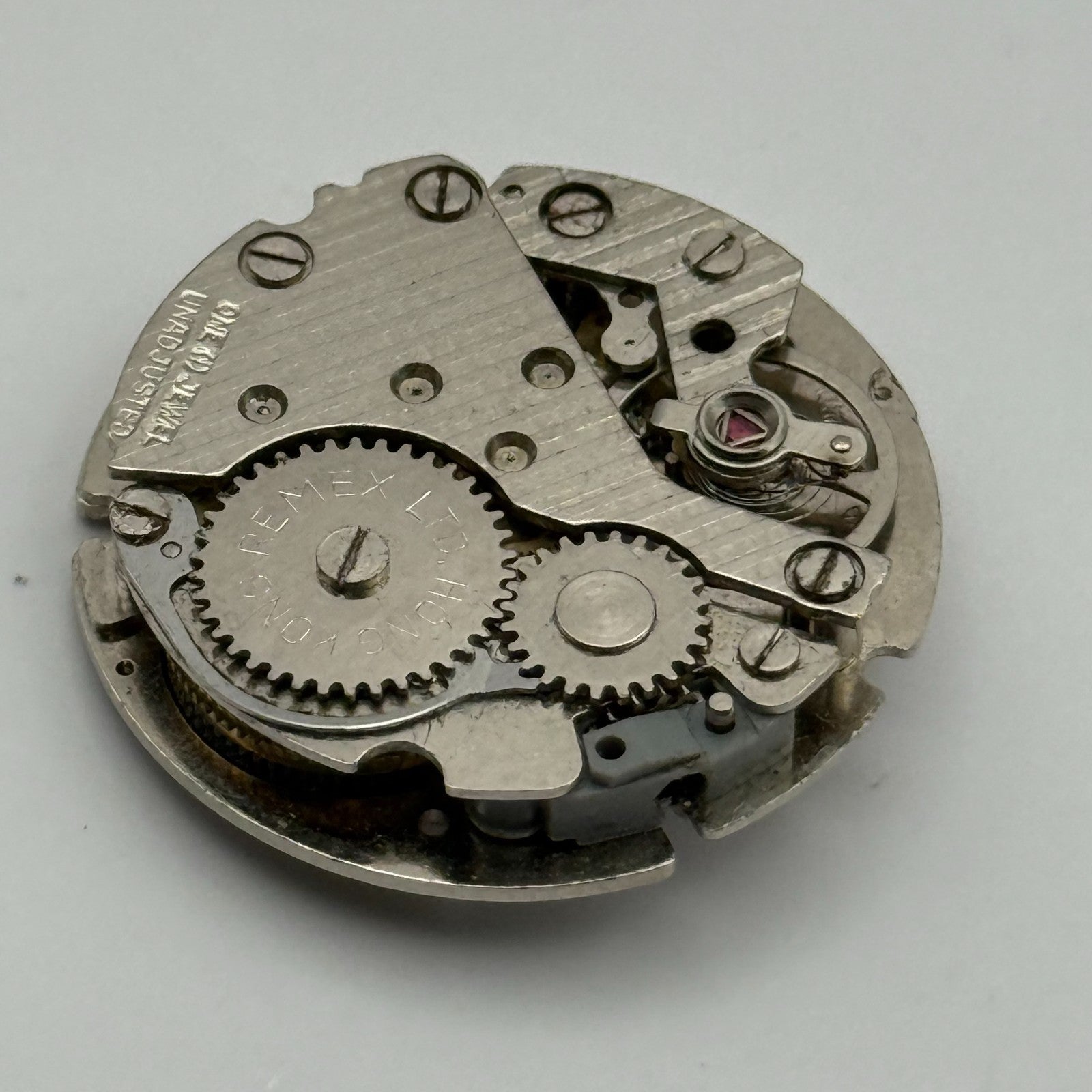 Parrenin 264D Watch Movement Remex Hong Kong Manual Wind Vintage Parts 27mm