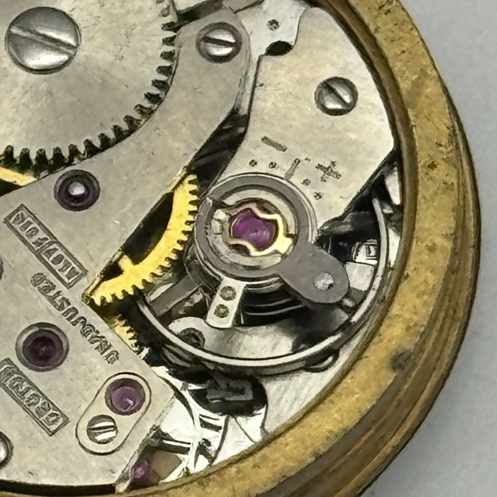 23.6mm Croton AL97 F314 Manual Wind Watch Movement Swiss Vintage PARTS SPARES