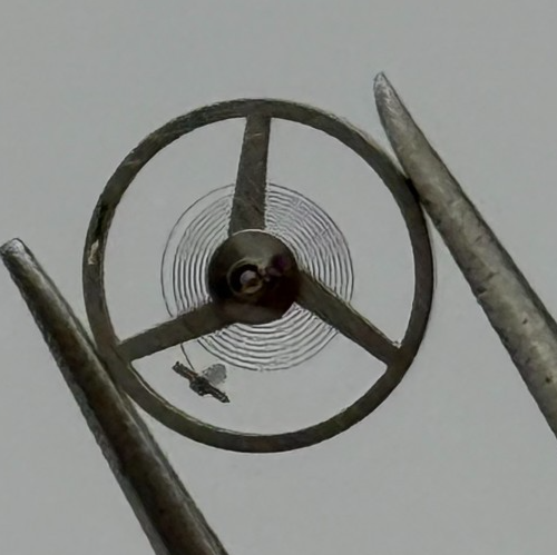 AS 1677 Balance Wheel Complete And Spring Inca 1414 M Watch Movement Parts NOS