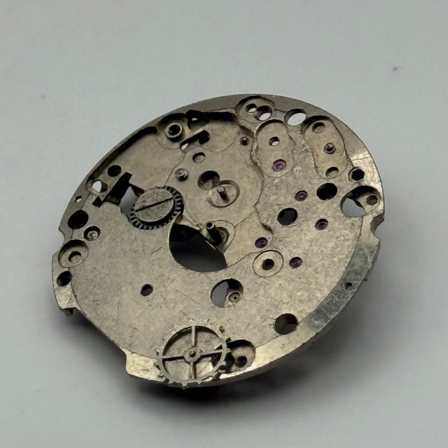 Criterion 65 Watch Movement Main Plate Manual Wind Vintage Parts Repair 23.6mm