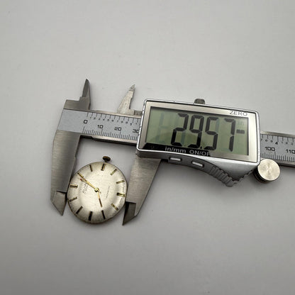 FHF ST 96 Pointer Watch Movement Running Avia Manual Wind Vintage Parts 25.9mm