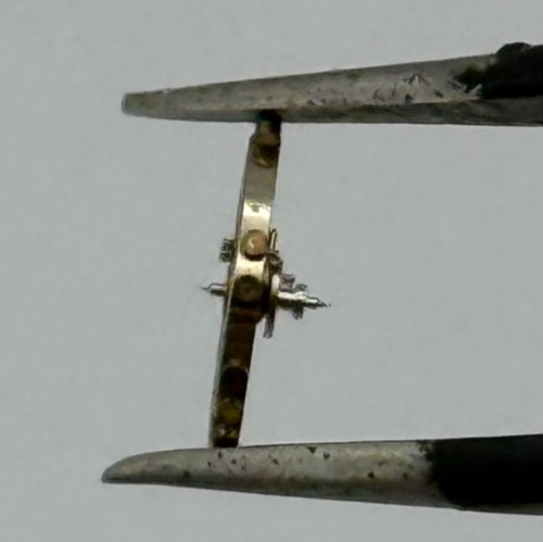 ETA 2487 Balance Wheel Complete And Spring Ord+Inca 1269 M Watch Movement Parts