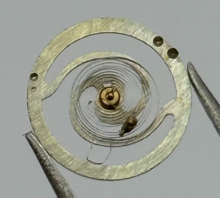 RL 7013 Balance Wheel Complete And Spring 10 1/2’’’ 1367 Watch Movement Parts